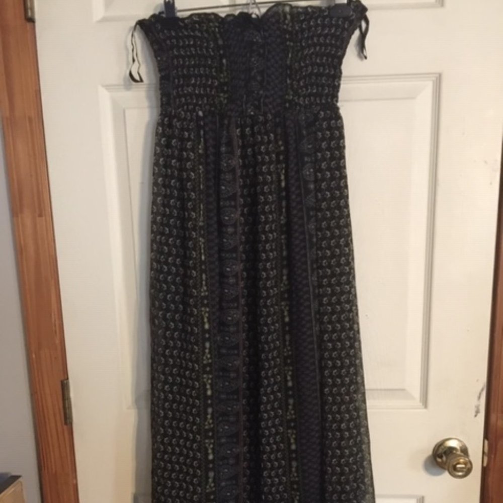 Royal Love Strapless Maxi Dress Women's size M